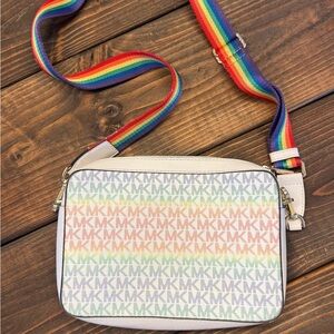 Michael Kors Pride rainbow crossbody